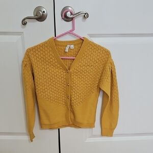 Mustard Yellow Women's Sweater